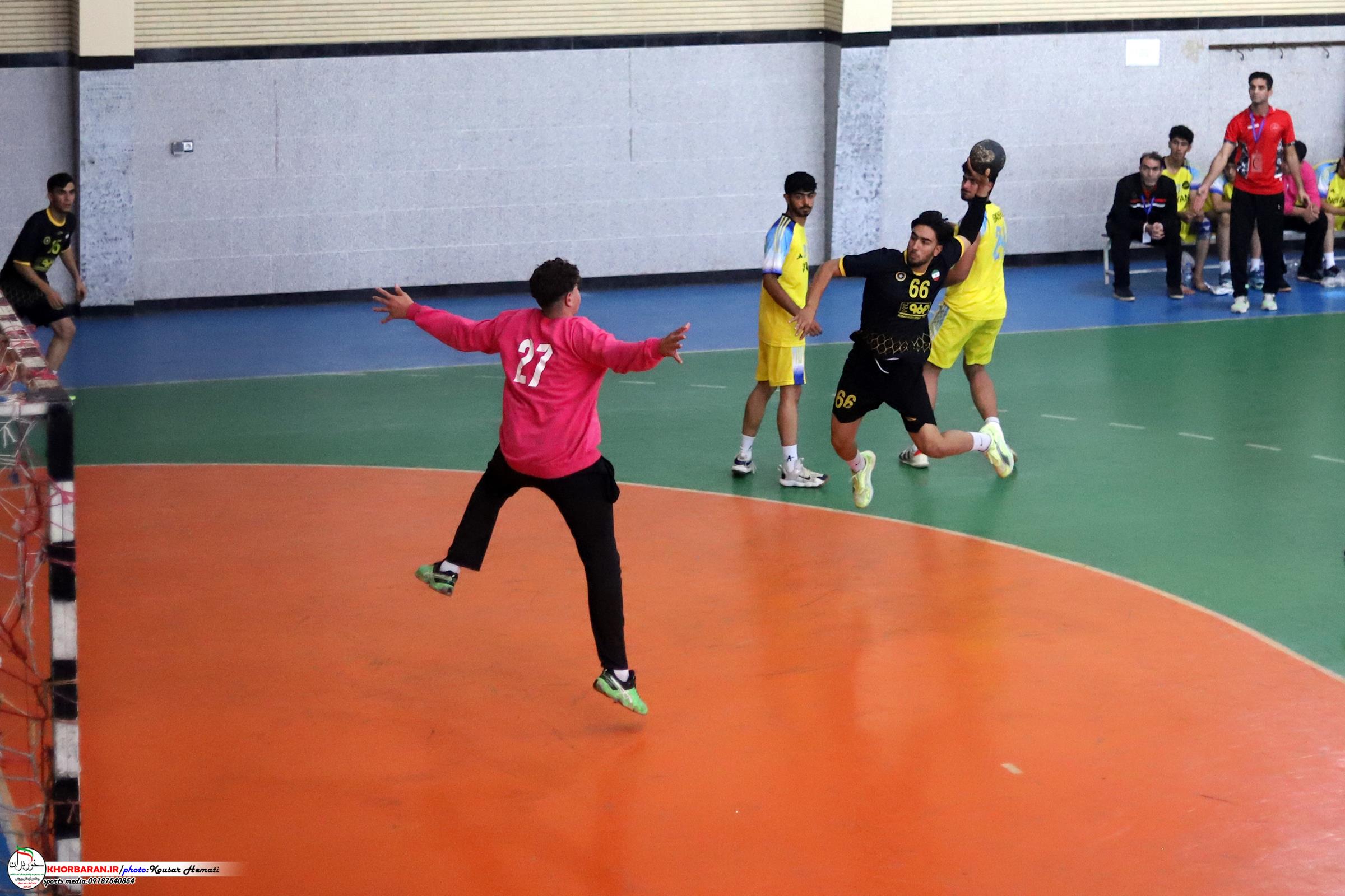 لیگ آیندگان هندبال در کرمانشاه