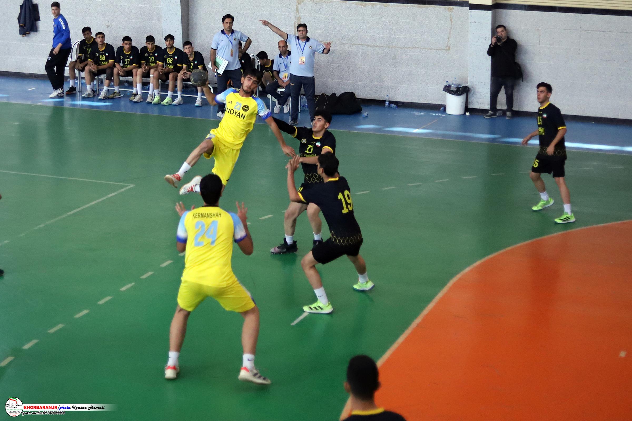 لیگ آیندگان هندبال در کرمانشاه