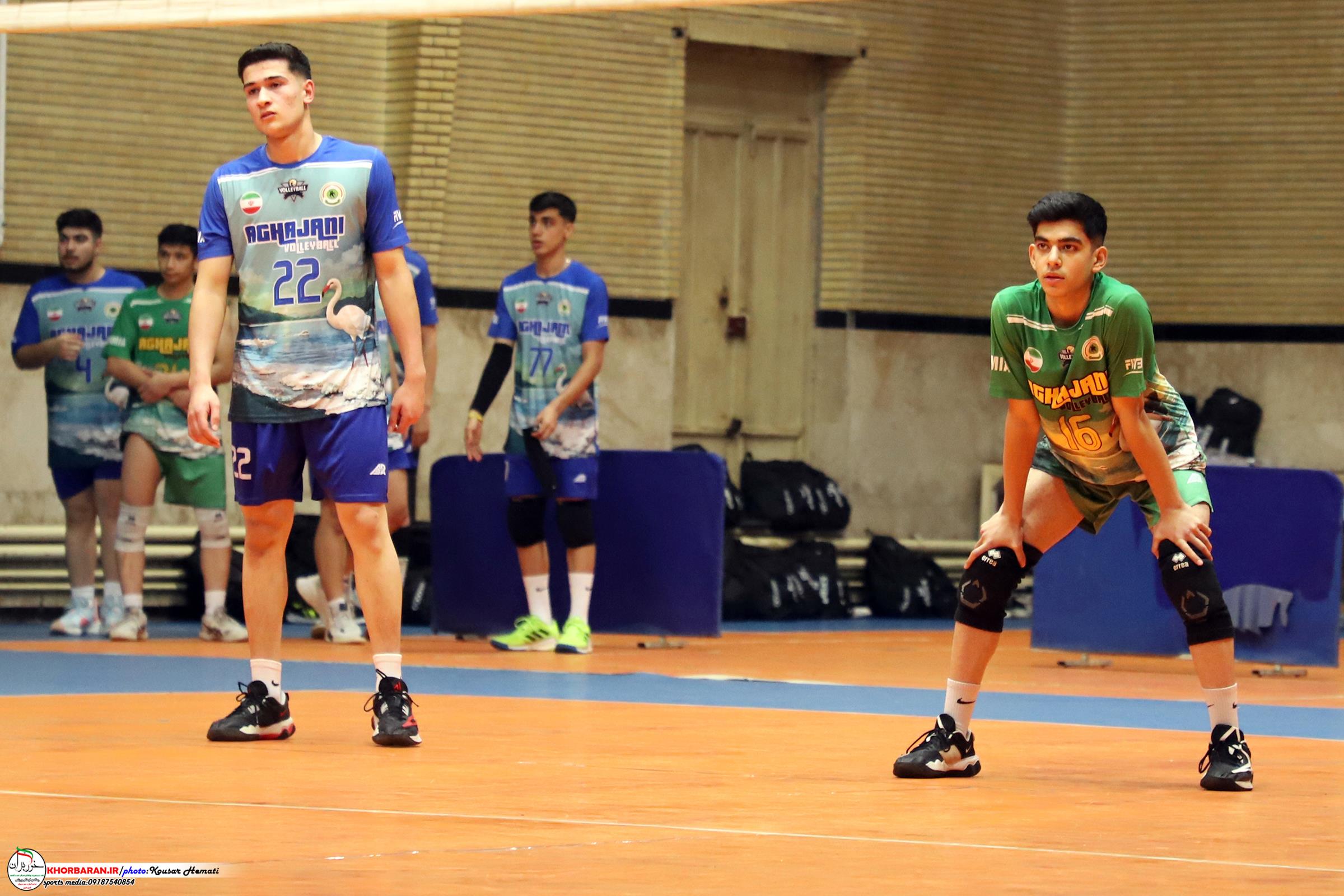 روز اول والیبال نوجوانان کشور در کرمانشاه