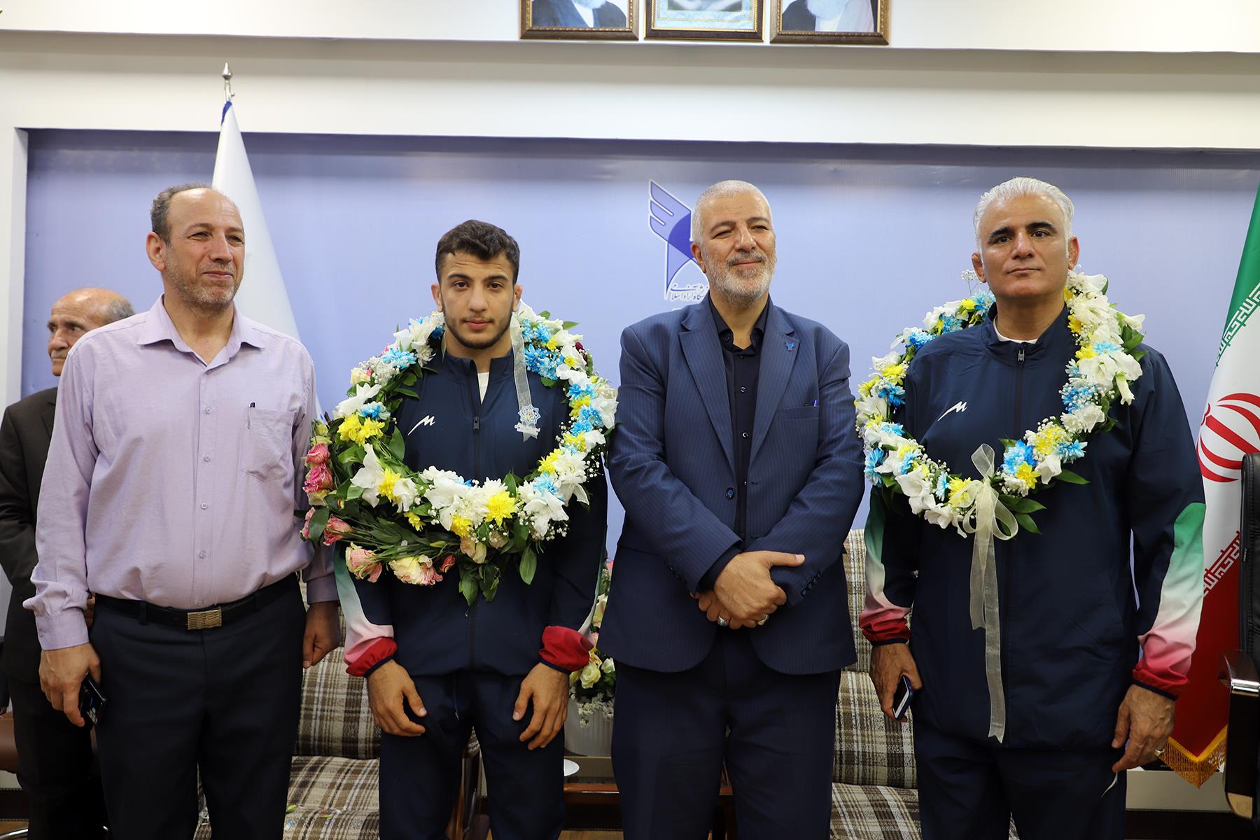 استقبال از کامران قدرتی و محمدرضا حسینی