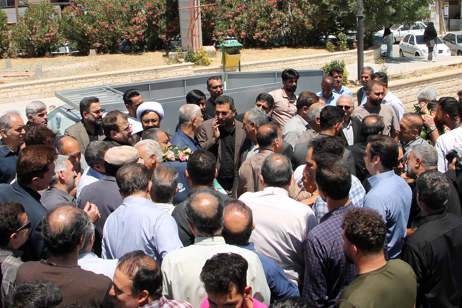 استقبال از کامران قدرتی و محمدرضا حسینی