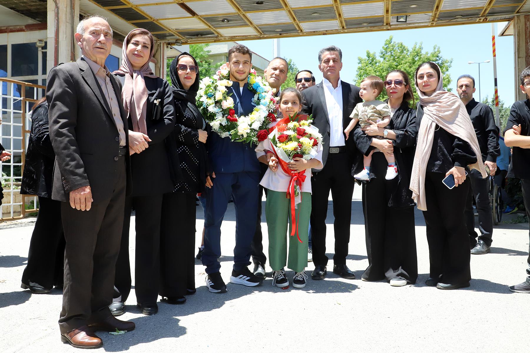 استقبال از کامران قدرتی و محمدرضا حسینی