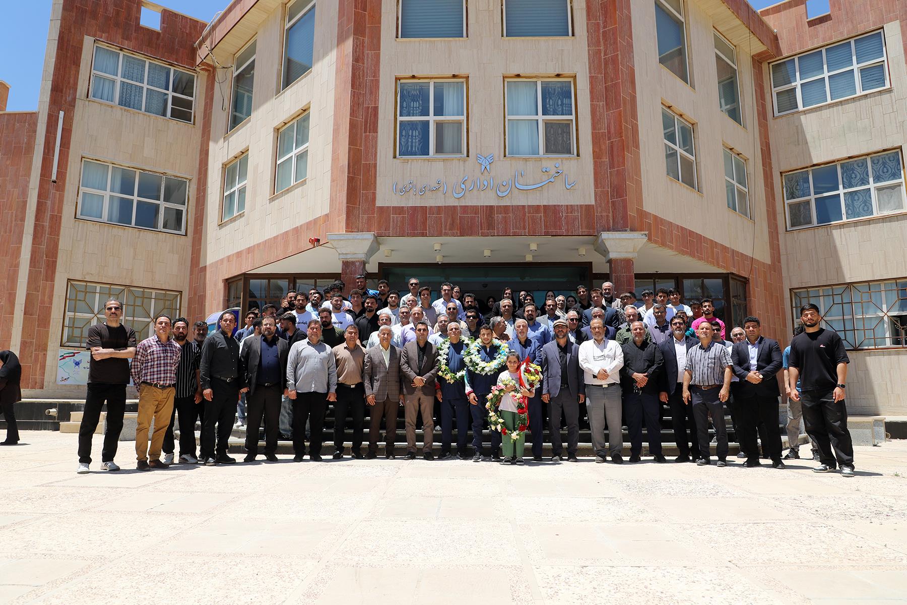 استقبال از کامران قدرتی و محمدرضا حسینی